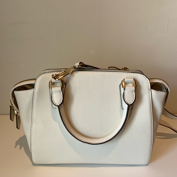 Charles & Keith Ivory Structured Top Handle Bag - Picture 4 of 6